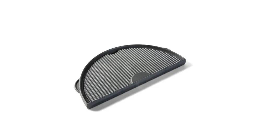 Gyors szállítás Big Green Egg Félhold öntöttvas plancha - Large 122988