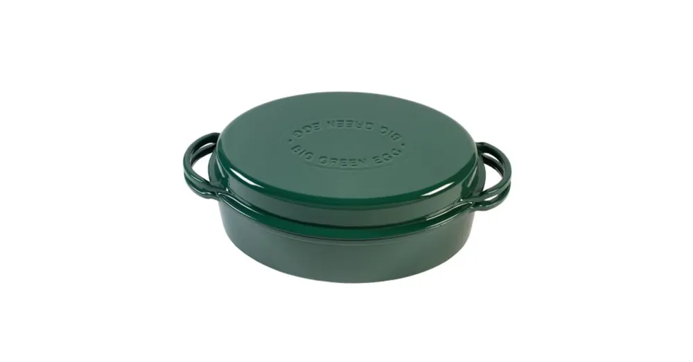 Big Green Egg Zöld ovális öntöttvas lábas 117670 Szezonális akció