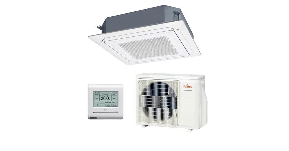 Olcsó Fujitsu Standard AUXG30KRLB/AOYG30KBTB mennyezeti split klíma (8.5 kW)