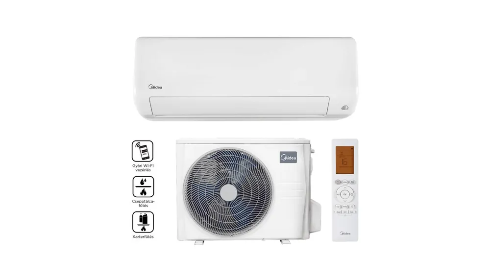 Alacsony ár Midea All Easy Pro MEX-24-SP oldalfali split klíma (7.1 kW)