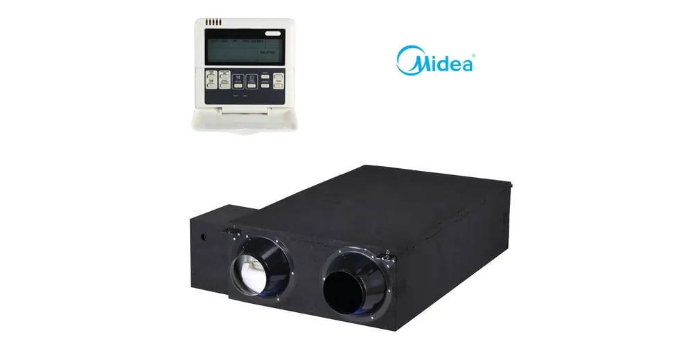 Midea HRV-D1000(B) hővisszanyerős szellőztető Biztonságos fizetés
