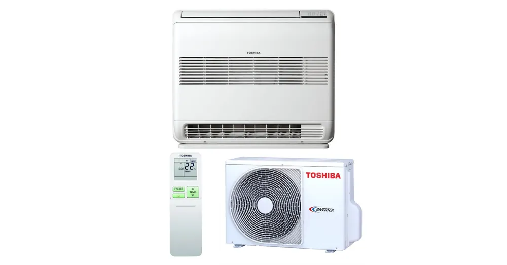 Ne maradj le Toshiba RAS-B13J2FVG-E / RAS-13J2AVSG-E parapet split klíma (3.5 kW)