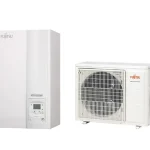 Fujitsu Waterstage Comfort WSYA080ML3 / WOYA060KLT levegő-víz osztott hőszivattyú, 1 fázisú, R32, (5,5kW) Alacsony ár
