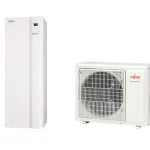 Fujitsu Waterstage Comfort WGYA080ML3 / WOYA060KLT levegő-víz osztott hőszivattyú, 190 literes HMV tartállyal, 1 fázisú, R32, (5,5kW) Expressz kézbesítés