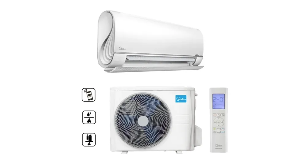 Midea Breezeless+ MSF3-12-SP oldalfali split klíma (3,5 kW) Legkelendőbb