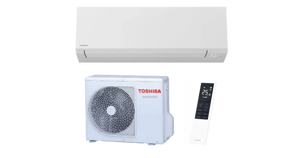 Toshiba SHORAI Edge White RAS-B10G3KVSG-E / RAS-10J2AVSG-E1 oldalfali split klíma (2.5 kW) Gyors szállítás