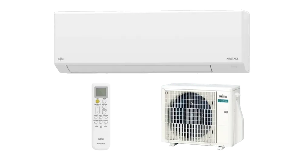 Fujitsu AIRSTAGE ASEH07KLTA/AOEH07KLTA Inverteres split klíma csomag (2 kW) Különleges ajánlat
