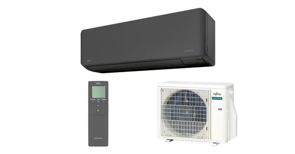 Fujitsu AIRSTAGE ASEH12KMCG-B/AOEH12KMCG Inverteres split klíma csomag (3,4 kW) Szuper ajánlat
