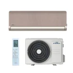 Fisher Art FSAIF-Art-94AE3-G-BR/FSOAIF-Art-94AE3 oldalfali split klíma, Arany - Aranybarna textil cserélhető előlappal (2.5 kW) Expressz kézbesítés