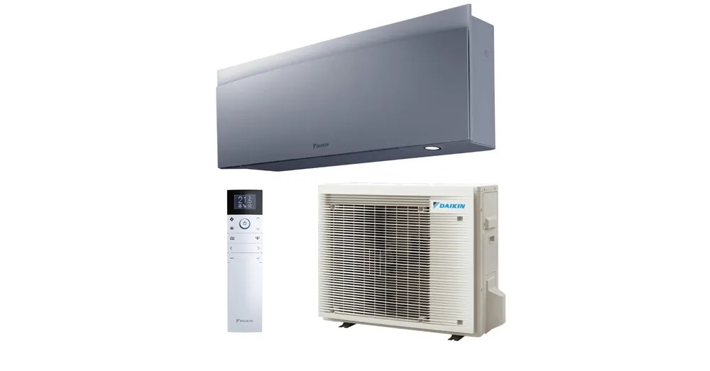 Akció Daikin EMURA FTXJ42AS9/RXJ42A9 oldalfali split klíma ezüst (4.2 kW)