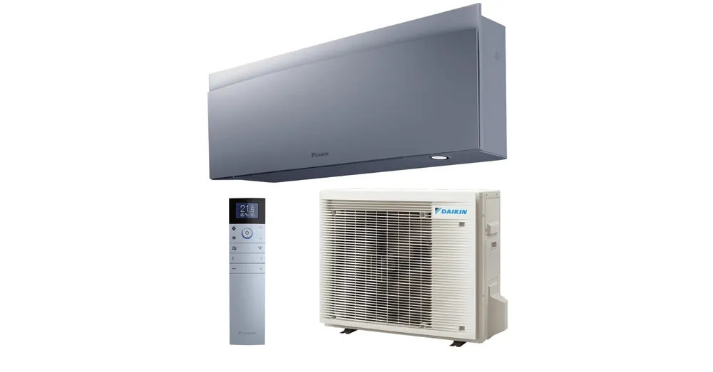 Daikin EMURA FTXJ20AS9/RXJ20A9 oldalfali split klíma ezüst (2 kW) Vedd meg most