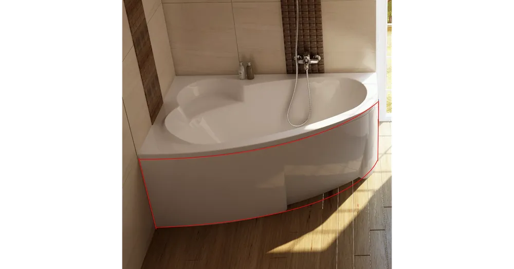 Ravak Asymmetric kádhoz előlap 170cm (Balos) CZ48100000 Biztonságos vásárlás
