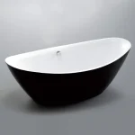 Legnépszerűbb Wellis AREZZO Black szabadonálló kád 180x87