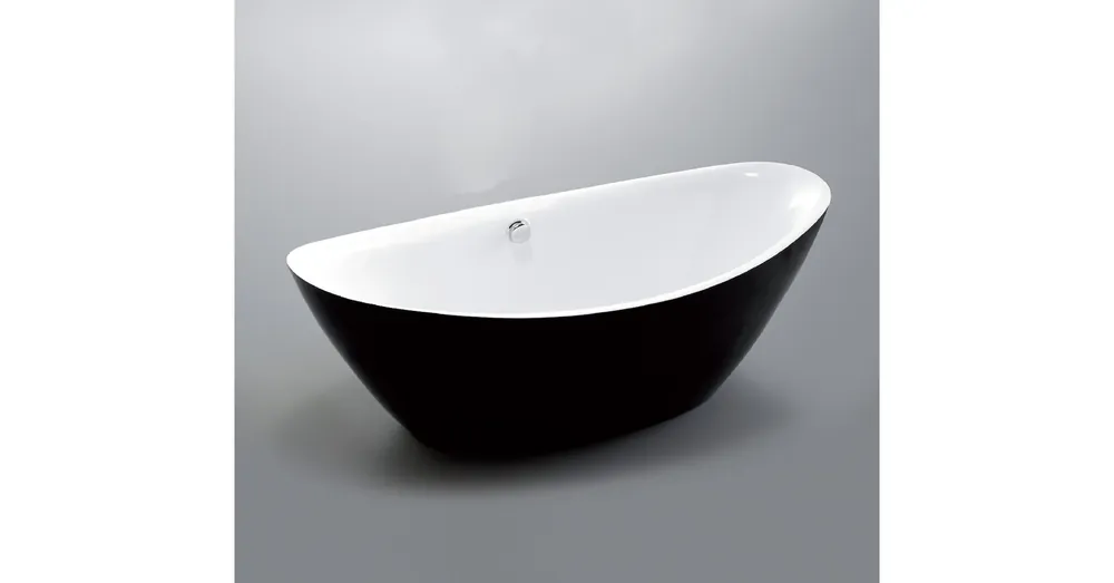Legnépszerűbb Wellis AREZZO Black szabadonálló kád 180x87