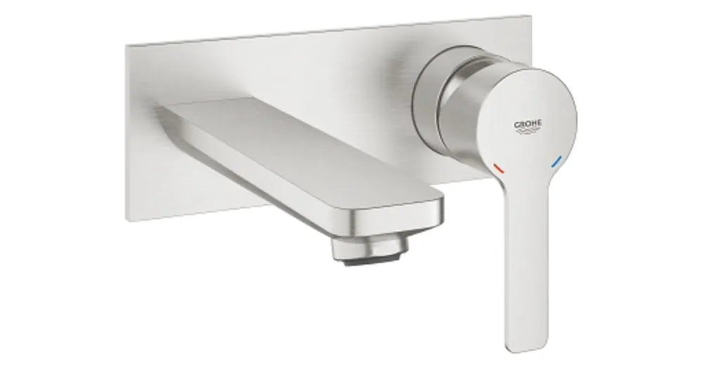 Kihagyhatatlan ajánlat Grohe Lineare egykaros fali mosdócsaptelep M-méret, supersteel 19409DC1