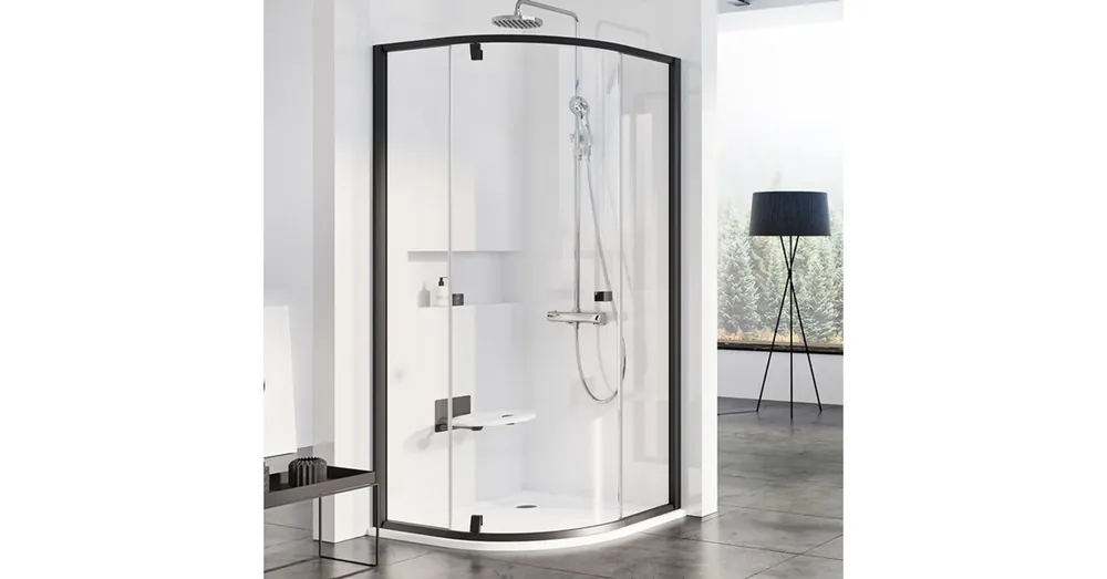 Ravak Pivot PSKK3-100 Fekete+Transparent 376AA300Z1 Szezonális akció