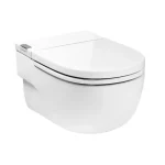 Alacsony ár Roca In-tank Meridian fali WC-csésze integrált tartállyal, ülőkével, L szerelőkerettel A893301000