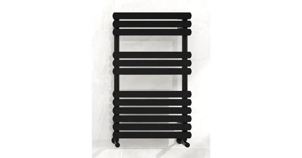 Arezzo Flat Black 800x500mm törölközőszárítós radiátor AR-FB8050 Ajánlat