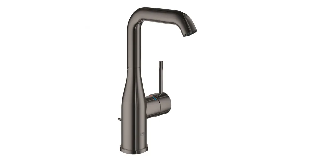 Kiárusítás Grohe Essence New egykaros magasított mosdócsaptelep, hard graphite 32628A01