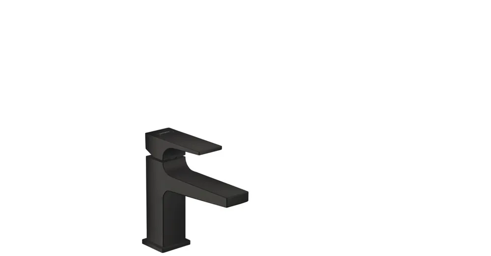 Biztonságos fizetés Hansgrohe Metropol egykaros mosdócsaptelep 100 push-open lefolyóval, kézmosókhoz matt fekete 32500670
