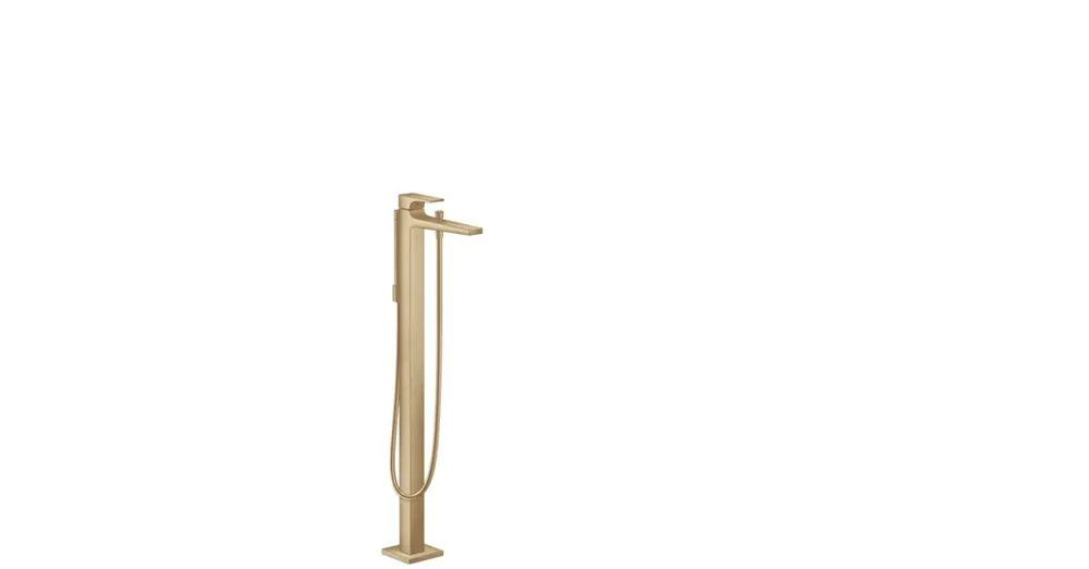 Népszerű Hansgrohe Metropol egykaros szabadonálló kádcsaptelep, szálcsiszolt bronz 32532140