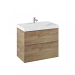Ajánlat AREZZO Design Monterey 80 cm-es alsószekrény 2 fiókkal, Canela tölgy színben AR-167254