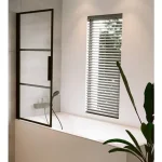 Riho Grid GB501 80 cm kádparaván, fekete balos G004046121 Vásárlói kedvenc