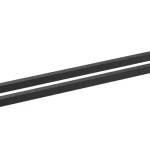 Wellis Mamba dupla törölközőtartó, matt fekete WE00117 Ajánlat