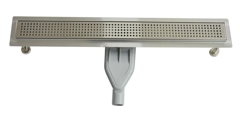 Nézd meg most Wellis Square W-Drain prémium rozsdamentes acél zuhanyfolyóka szett, 1000 mm WE00099