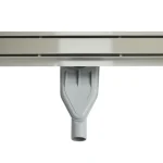Expressz kézbesítés Wellis Flat W-Drain prémium rozsdamentes acél zuhanyfolyóka szett, 800 mm, WE00087