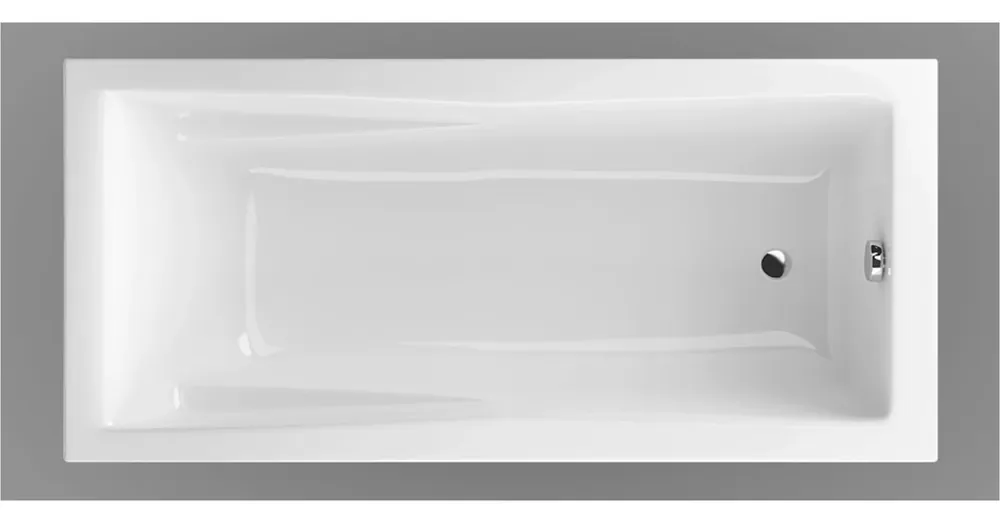 Népszerű Wellis Huron 180x80 cm egyenes kád kádlábbal AK00570