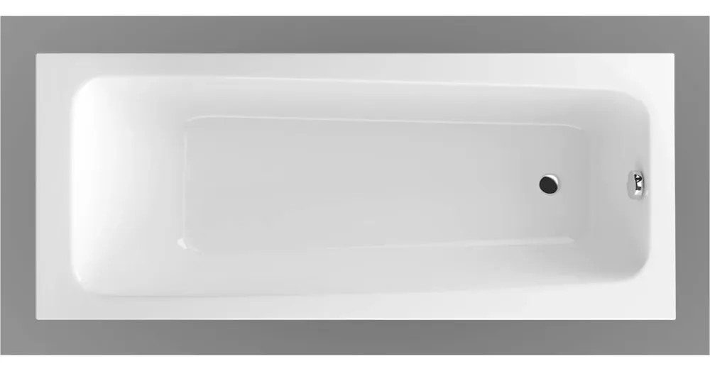 Biztonságos fizetés Wellis Lugano 150x70 cm egyenes kád kádlábbal AK00573