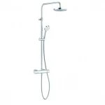 Népszerű Kludi Logo Thermostat Dual Shower System DN 15 zuhanyrendszer 6809505-00