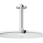 Alacsony ár Grohe Rainshower Cosmopolitan 310 fejzuhany 142 mm mennyezeti zuhanykarral 9,5 l/perc 26067 000 (26067000)