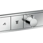 Vedd meg most Hansgrohe RainSelect Termosztát falsík alatti szereléshez, 2 fogyasztóhoz, króm 15380000