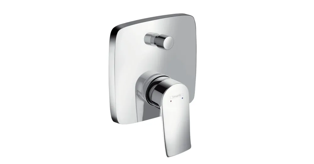 Hansgrohe Metris egykaros, falsík alatti kádcsaptelep színkészlet beépített biztonsági kombinációval 31451 000 (31451000) Olcsóbb