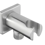 Akció Sapho MINIMAL fix zuhanytartó, vízbekötéses csatlakozóval, inox (MI035)