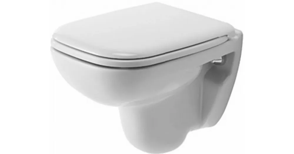 Duravit D-Code compact mélyöblítésű fali WC, 48 cm 221109 (22110900002) Biztonságos fizetés