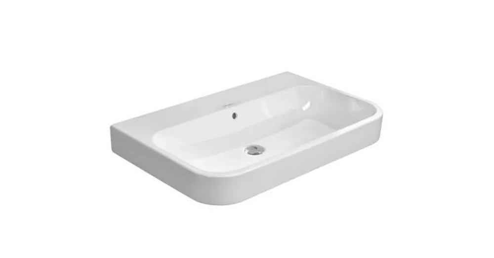 Bestseller Duravit Happy D.2 80x50,5 cm bútorral aláépíthető mosdó csaplyuk nélkül 2318800060