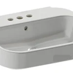 Akció Duravit Happy D.2 60x47,5 cm mosdó három csaplyukkal 2316600030