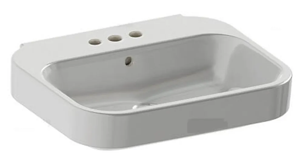 Akció Duravit Happy D.2 60x47,5 cm mosdó három csaplyukkal 2316600030