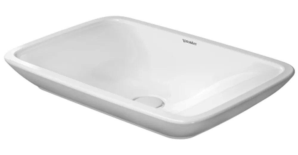 Azonnali szállítás Duravit PuraVida 70x45 cm ráültethető mosdó WonderGliss felülettel 03697000001