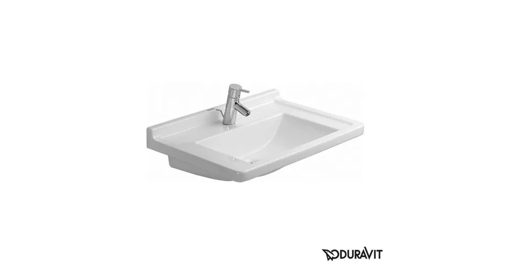 Legnépszerűbb Duravit Starck 3 70x49 cm mosdó túlfolyó nélkül 0304700041