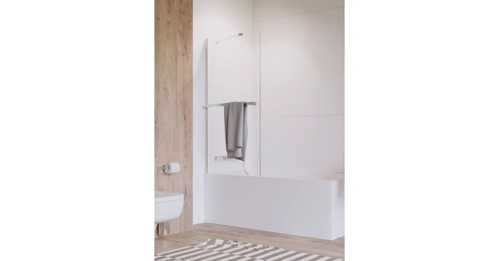 Radaway Idea PNJ 80 kádparaván törölközőtartóval 10001080-01-01W Azonnali szállítás