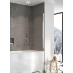 Radaway Nes PNJ 80 J kádparaván 80 cm, jobbos 10011080-01-01R Biztonságos vásárlás