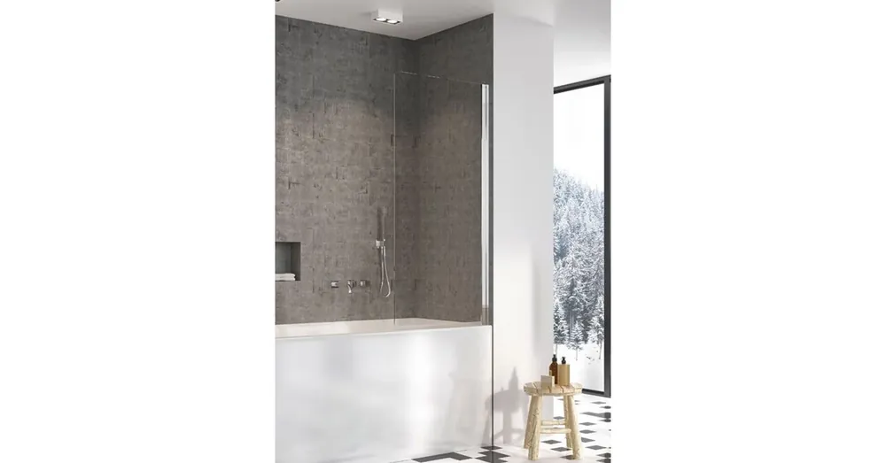 Radaway Nes PNJ 80 J kádparaván 80 cm, jobbos 10011080-01-01R Biztonságos vásárlás