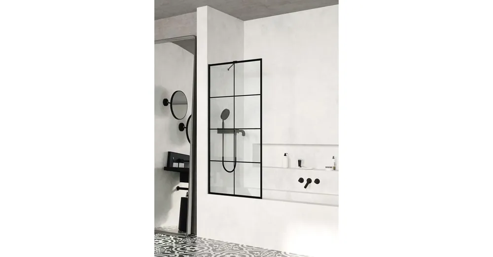 Radaway Modo New Black PNJ 50 Factory fekete kádparaván 10006050-54-55 Korlátozott ajánlat