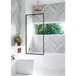 Biztonságos fizetés Radaway Modo New Black PNJ 90 Frame fekete kádparaván 10006090-54-56
