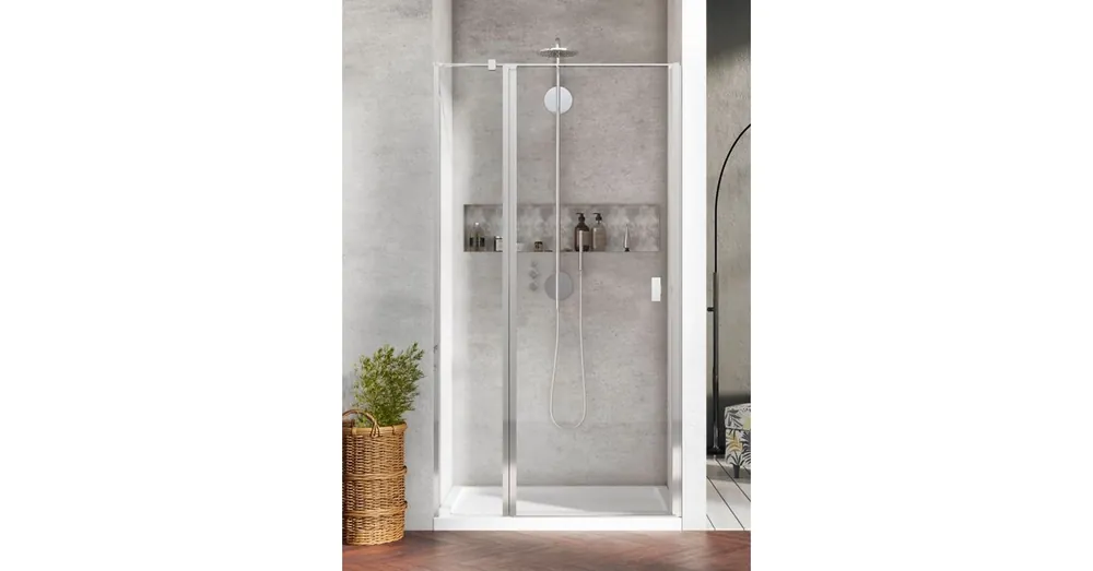 Biztonságos fizetés Radaway Nes DWJ II 120 cm-es zuhanyajtó, balos 10036120-01-01L