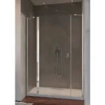 Radaway Nes DWJS 130 B zuhanyajtó, 130 cm-es balos 10038130-01-01L Árcsökkenés